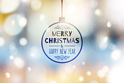 6 Christmas blurred backgrounds, a Texture Graphic by redcollegiya design (Thumbnail 3 of 6)