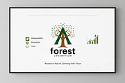 Letter A with Tree Logo, a Branding & Logo Template by Saba Vector (Thumbnail 2 of 3)