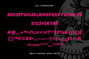 Pink Punk – Death Metal Font, a Blackletter Font by Prioritype Co (Thumbnail 9 of 10)