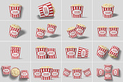 Popcorn Bucket Mockup Bundles, a Cups & Container Mockup by Compositing Studio (Thumbnail 3 of 20)