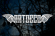 Black Calong - Artdeco Font, a Blackletter Font by QR Design Studio (Thumbnail 2 of 8)