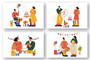 9 Baby Shower Illustration, a Person Illustration by denayunebgt (Thumbnail 3 of 3)