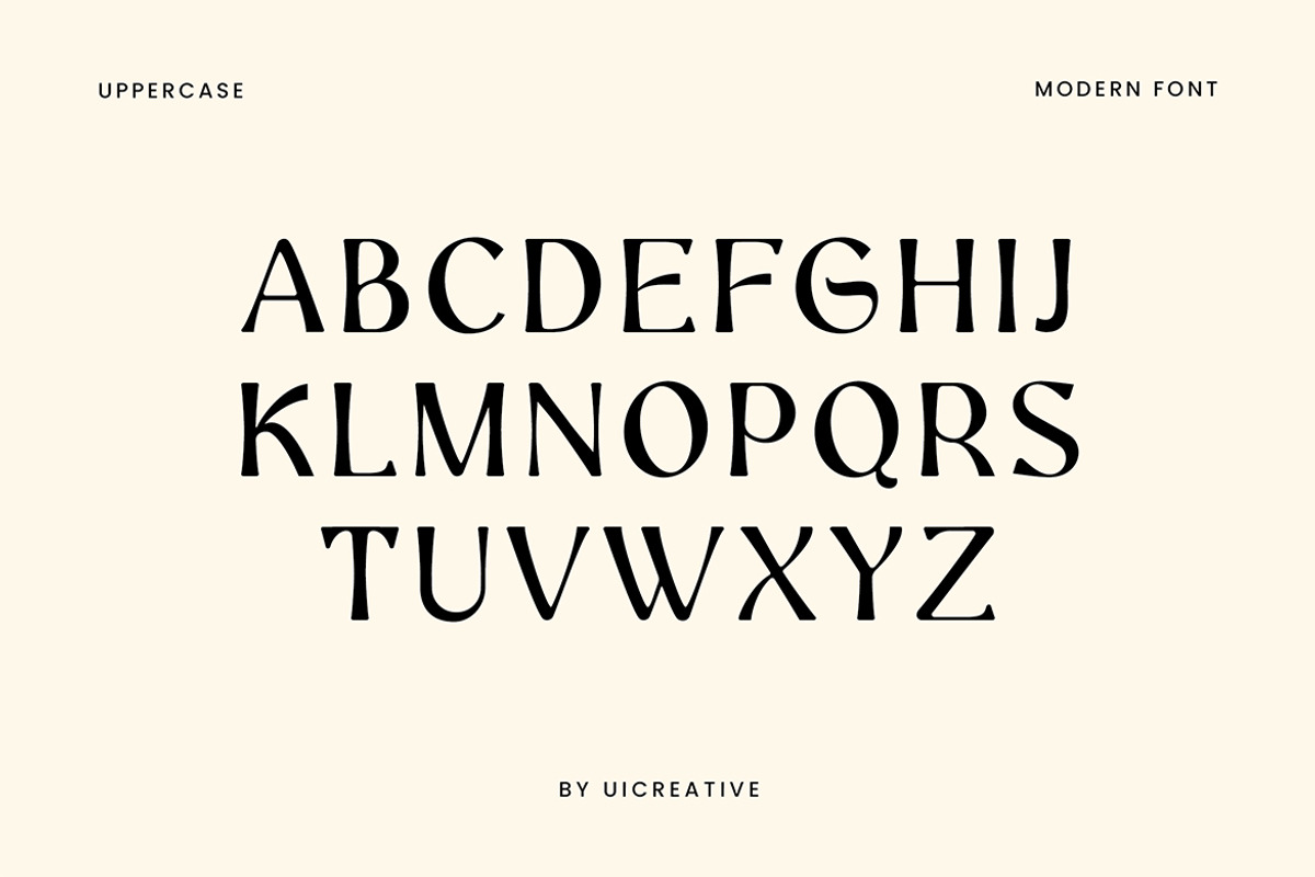 Palaestra Modern Display Serif Font, a Serif Font by UICreative (Photo 12 of 13)