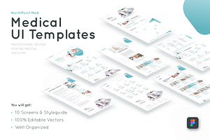 Medical Figma UI Templates