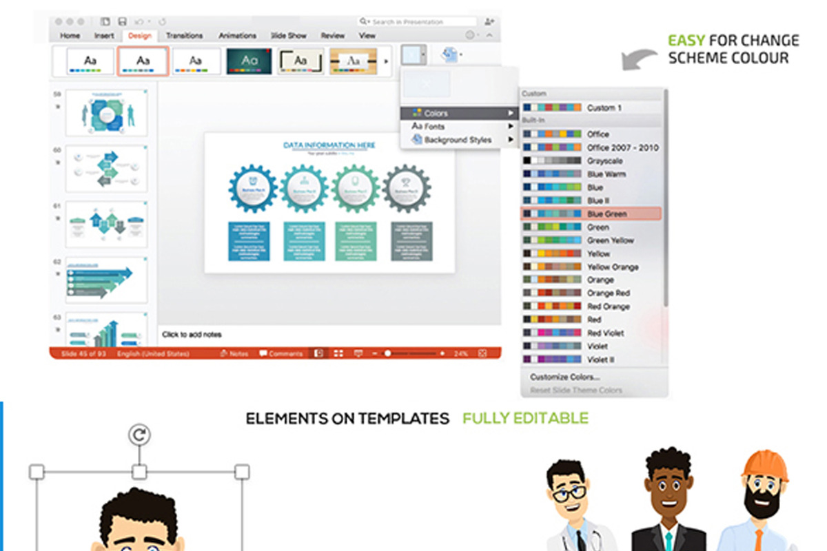 Bundle Powerpoint Presentation, a Presentation Template by Graphicgo (Photo 4 of 22)