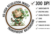 Whimsical St Patrick's Day Cat PNG, an Illustration by Craft Nest (Thumbnail 2 of 11)
