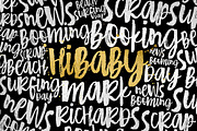 Hibaby Love Font, a Script Font by Dhan Studio (Thumbnail 5 of 7)