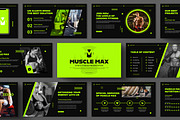 Gym & Fitness Presentation Template, a Presentation Template by Mighty-Slide (Thumbnail 1 of 7)