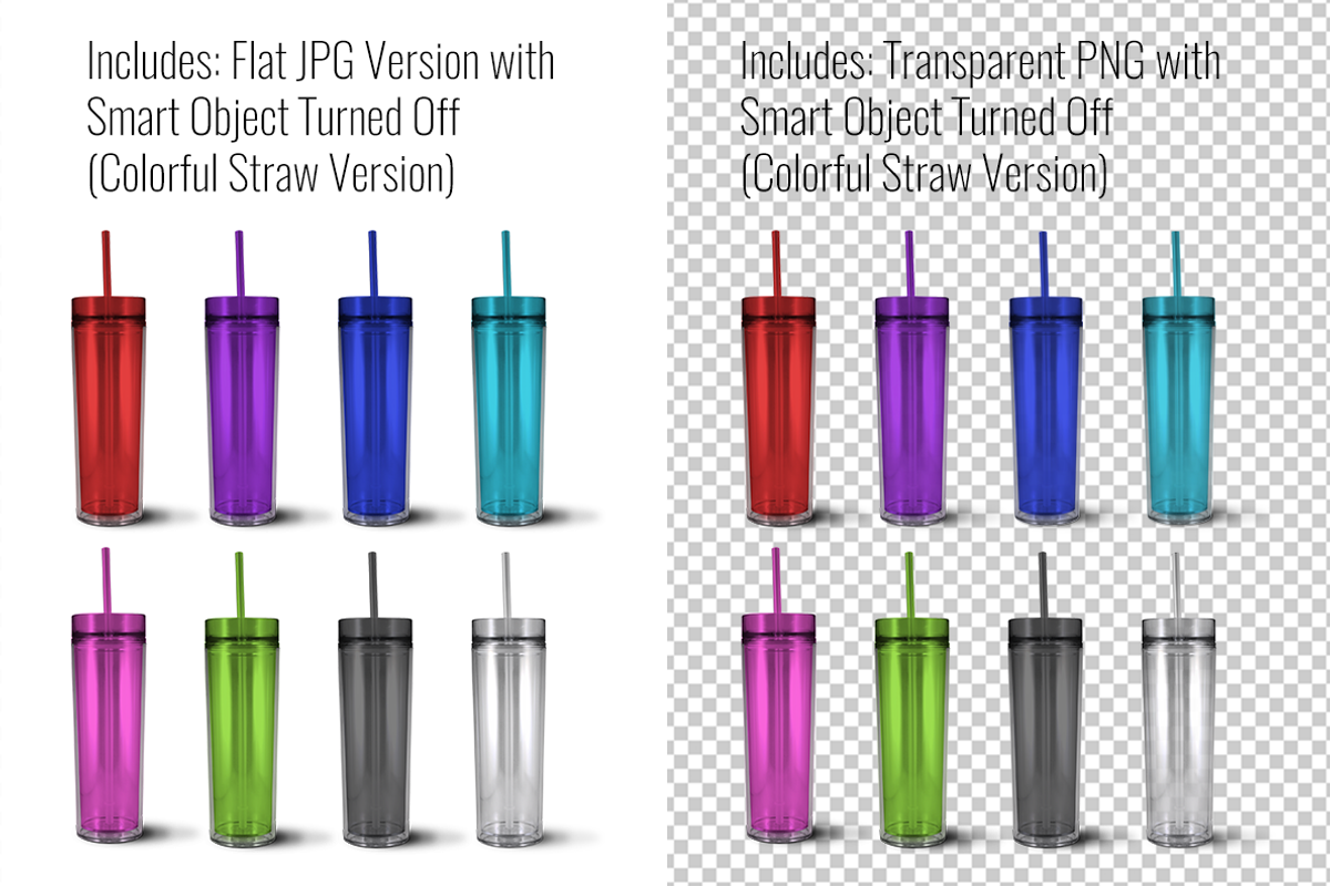 Skinny Acrylic Tumbler w/ glitter, a Product Mockup by SarahDesign (Photo 5 of 9)