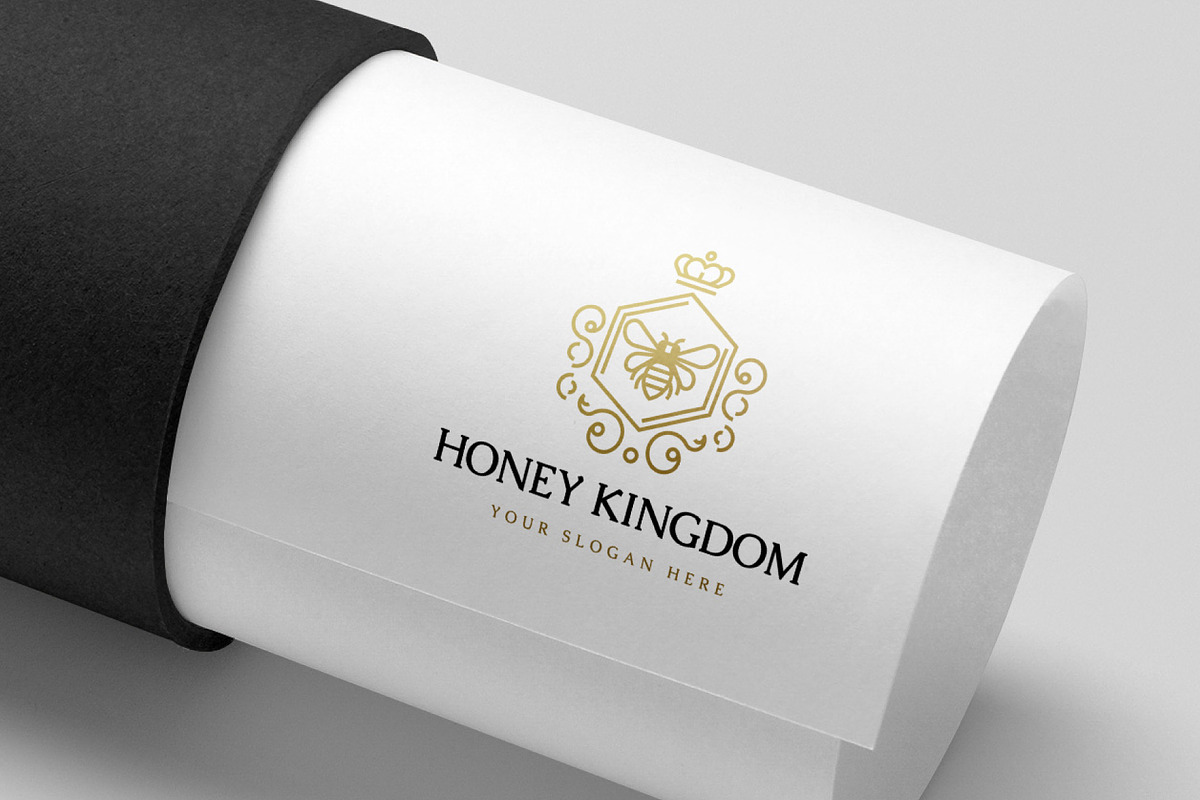 Honey Kingdom Logo, a Branding & Logo Template by Pixes (Photo 4 of 4)