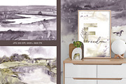 MUSTANG. Nature, herbs and horses., a Decorative Illustration by Elena_Sedova (Thumbnail 10 of 13)