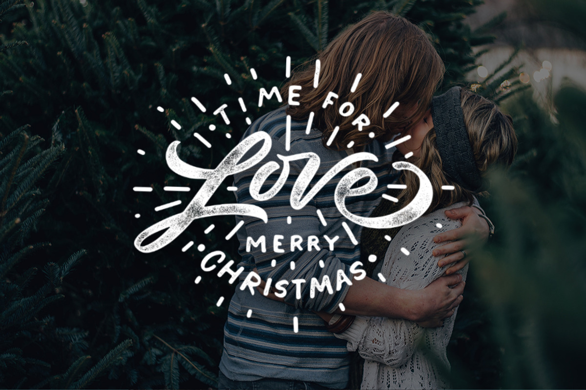 Merry Christmas 9 Lettering, a Texture Illustration by Davihero (Photo 8 of 11)