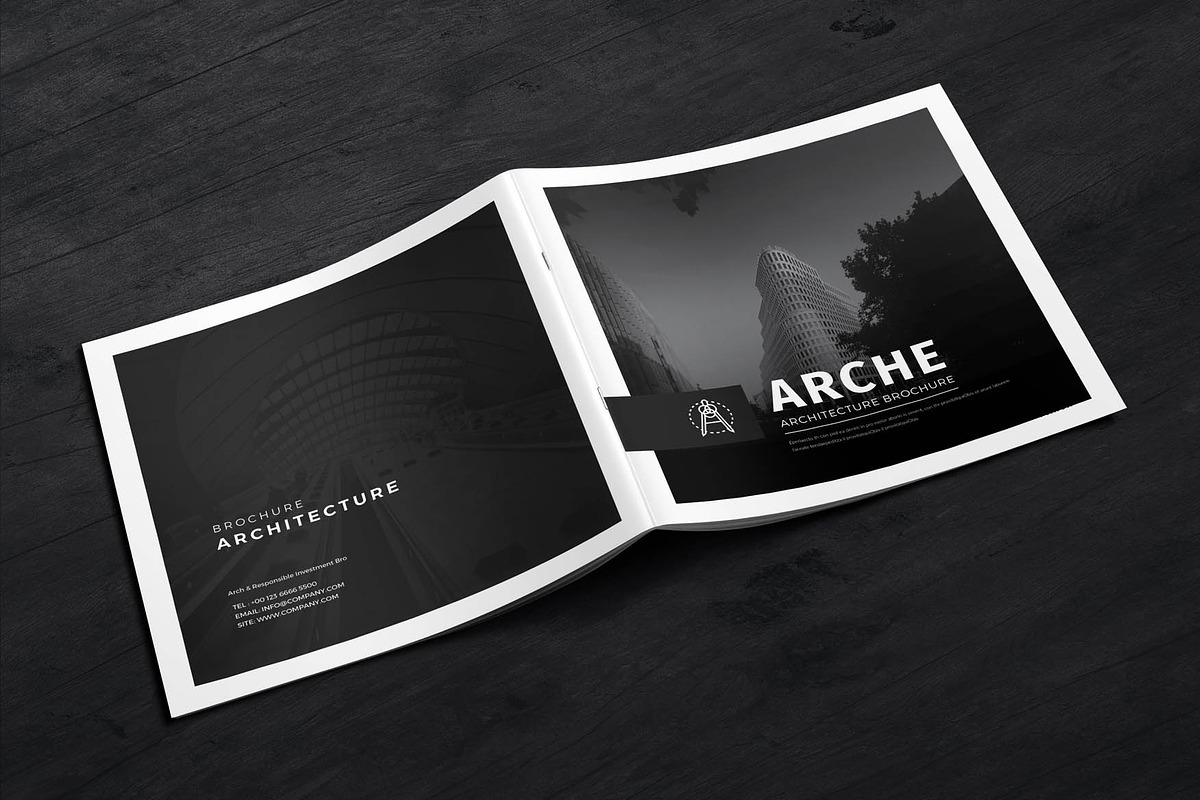 Square Architecture Brochure, a Brochure Template by New Lines (Photo 2 of 13)