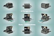 Vintage Camera Mockup, a Product Mockup by Zabiegala MP (Thumbnail 4 of 8)