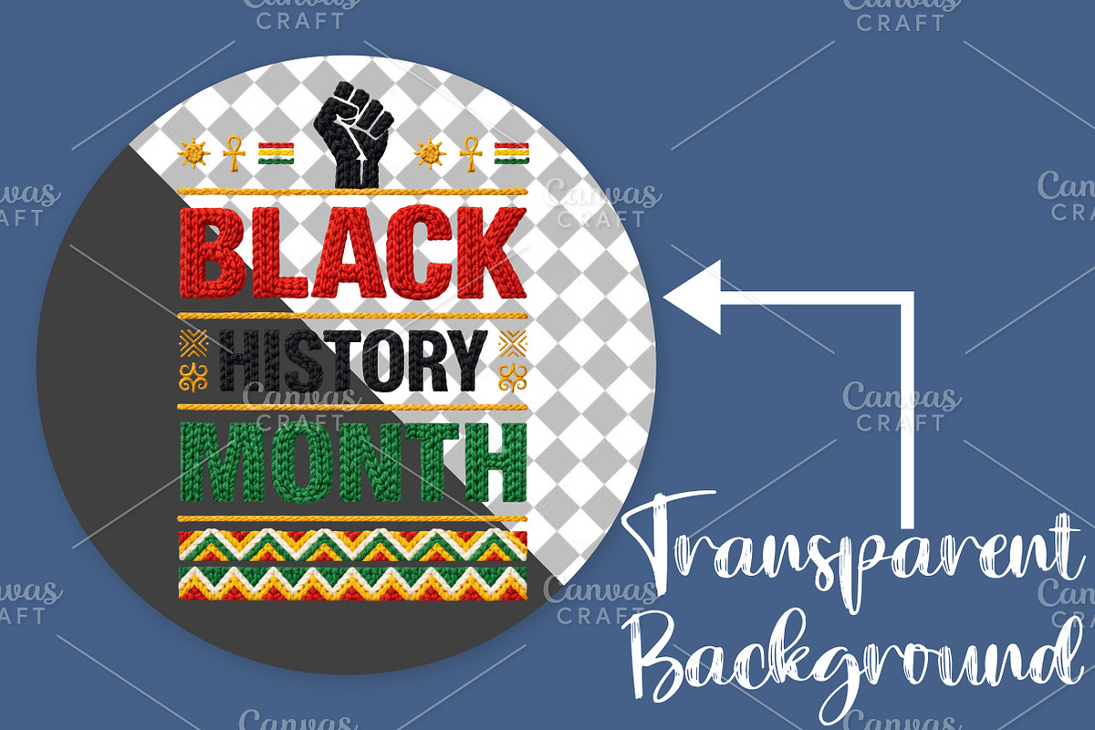 I'm Black History Month PNG, an Illustration by Canvas Craft (Photo 2 of 6)