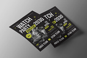 Black World Cup Match Flyer, a Flyer Template by Neermana (Thumbnail 4 of 4)