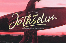 Jathselim - Handwritten Font