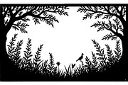 Nature Frame SVG Bundle Collection, an Object Graphic by Creativeshirt (Thumbnail 7 of 10)