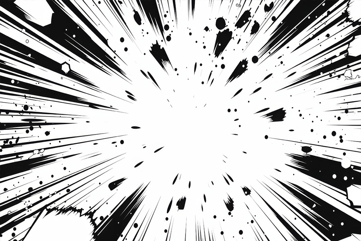 Comic Boom Explosions. 31 images, a Decorative Illustration by Handmadefont (Photo 10 of 20)