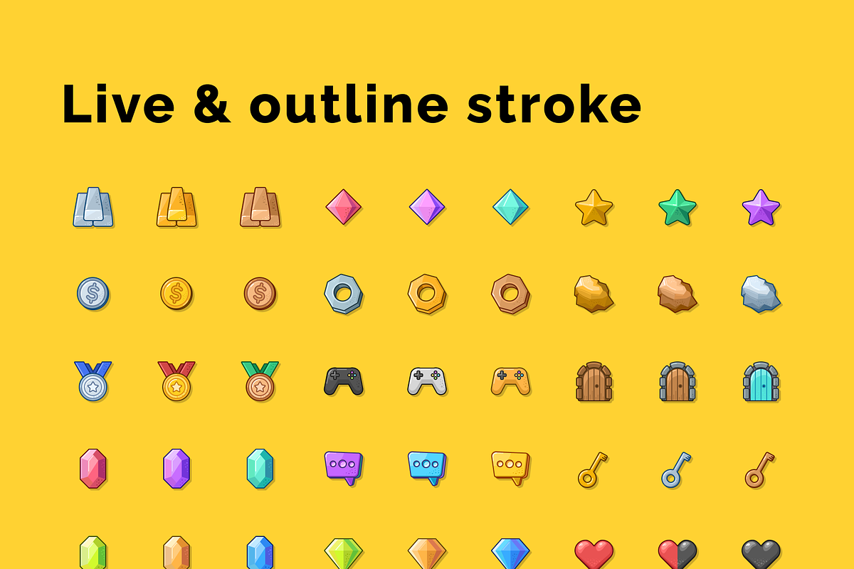Basic Ui Game Icons Set, an Icon by Amazing Custom Icons (Photo 4 of 6)