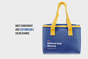 Delivery Bag Mockup, a Packaging Mockup by BlackMockup (Thumbnail 5 of 8)