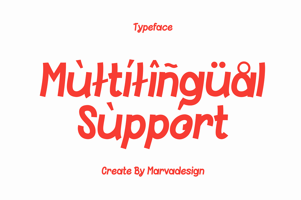 Spagheti Sauce - A Modern Playful, a Handwritten Font by Marvadesign (Photo 5 of 6)