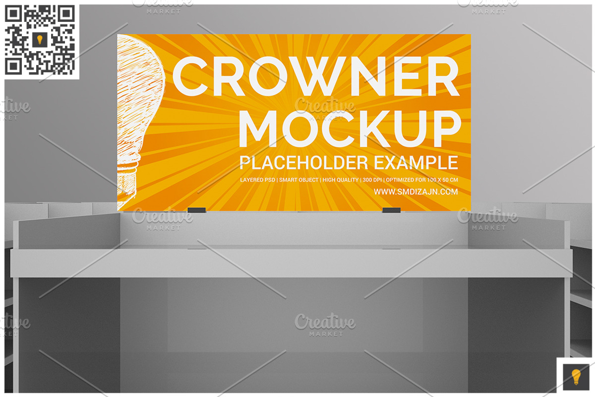 Store Crowner Mockup, a Product Mockup by Shocky Design Studio (Photo 2 of 5)