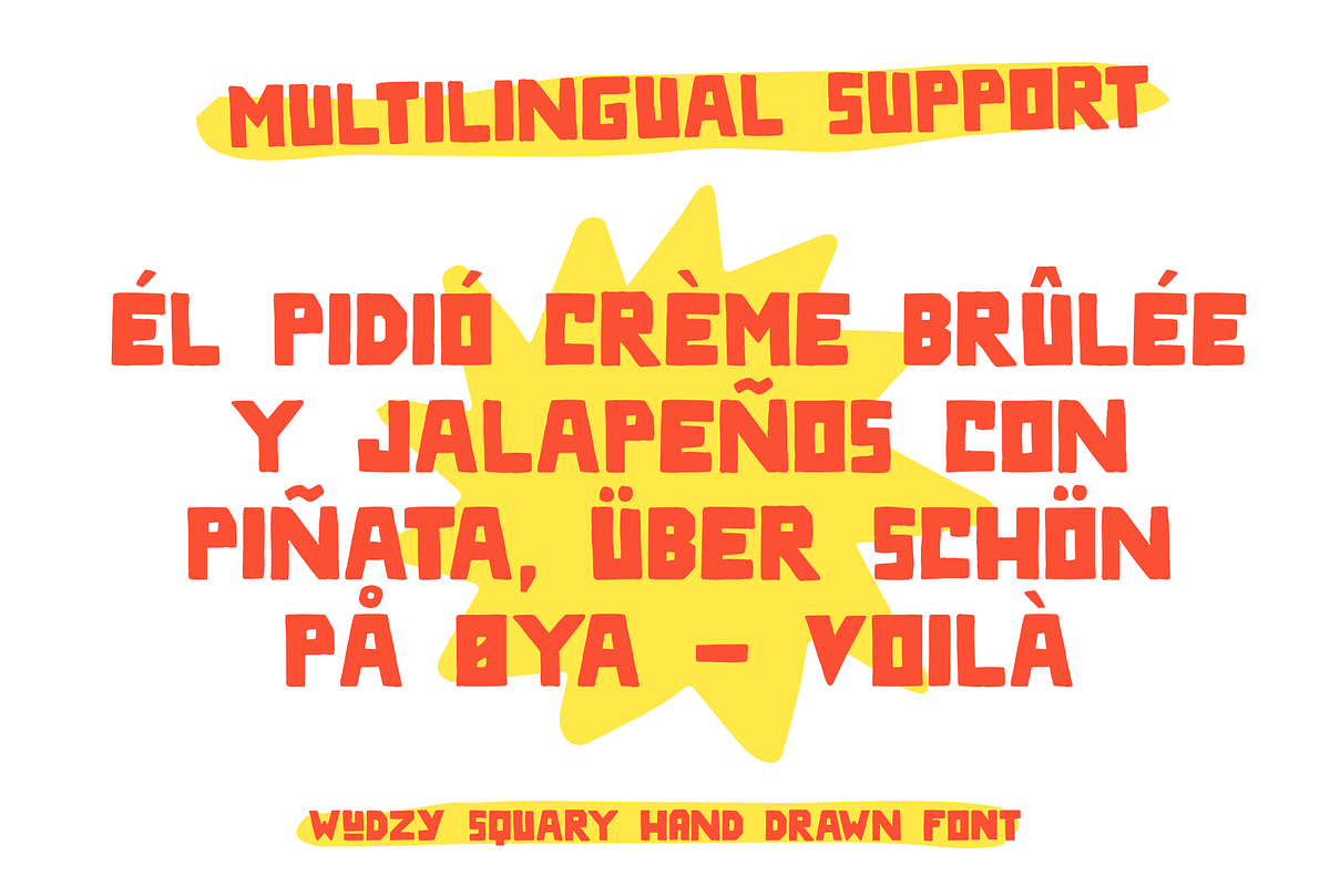 WUDZY - Handdrawn Display Font, a Handwritten Font by Cruizy & Co (Photo 10 of 11)