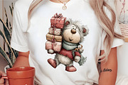 Whimsical Christmas Pink Teddies, a Transportation Illustration by Digital Artistic99 (Thumbnail 9 of 10)