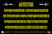 Mortal Blade Typeface, a Blackletter Font by alit design (Thumbnail 13 of 20)