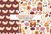 Farmhouse Fall Seamless Patterns, a Pattern Graphic by Alanna Messina Design Co (Thumbnail 2 of 8)