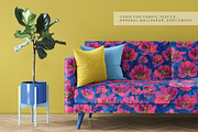Violet Jade Garden Pattern, a Pattern Graphic by Velliniki (Thumbnail 7 of 12)