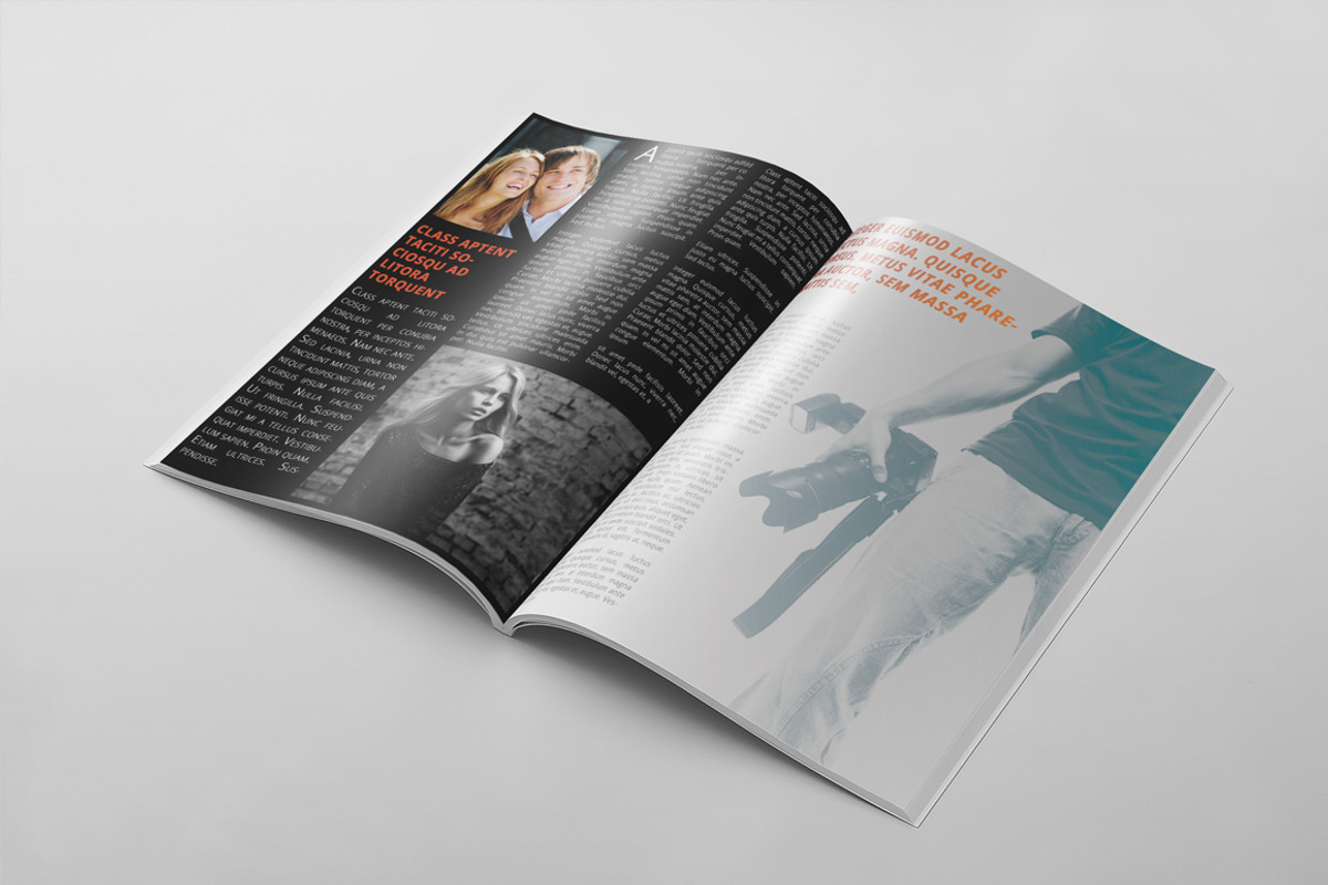Magazine Template 13, a Magazine Template by pmvch (Photo 7 of 9)