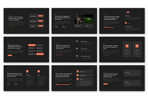 Sportize Presentation Template