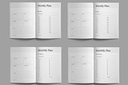 Weekly Planner Design Layout, a Stationery Template by ContestDesign (Thumbnail 3 of 4)