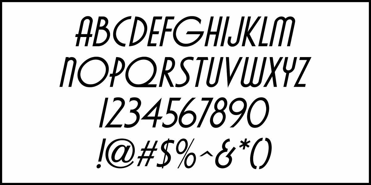 Restauranteur JNL, a Font by Jeff Levine Fonts (Photo 5 of 5)