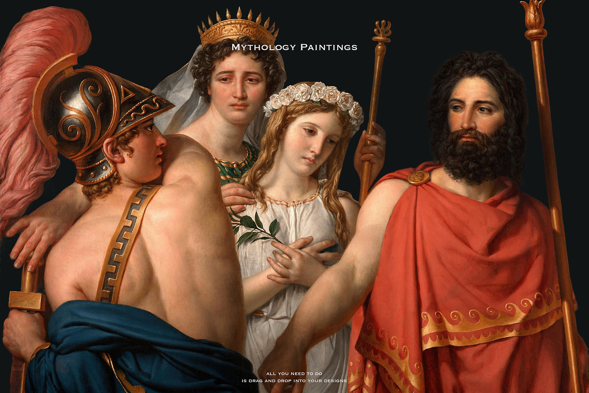 900+ Famous Paintings Clipart Bundle, an Object Graphic by Lilithcollageart (Photo 9 of 10)