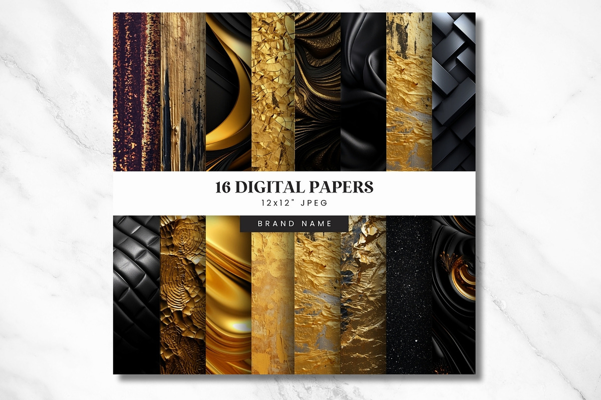 Digital Paper Canva Template - 16, a Presentation Template by illuztrate (Photo 5 of 8)
