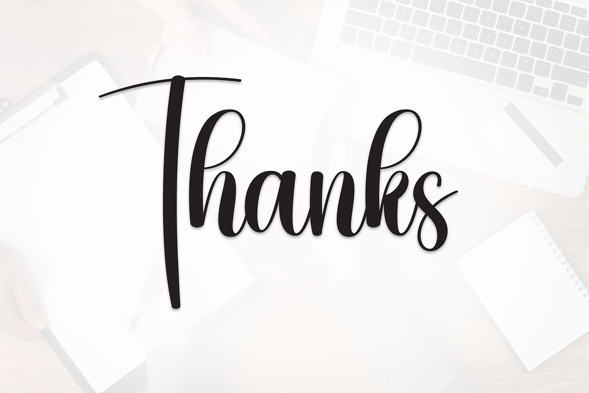 Hey Monday | Script Font, a Handwritten Font by Scratchones (Photo 8 of 9)