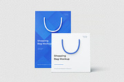 High Quality Shopping Bag Mockup, a Packaging Mockup by zpackcreative (Thumbnail 2 of 4)