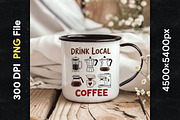 Funny Coffee Doodle PNG Bundle, an Object Graphic by GlitterCraft (Thumbnail 45 of 61)