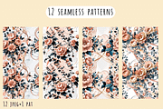 Tea Rose - Floral Patterns, a Pattern Graphic by Art Sproot (Thumbnail 3 of 8)