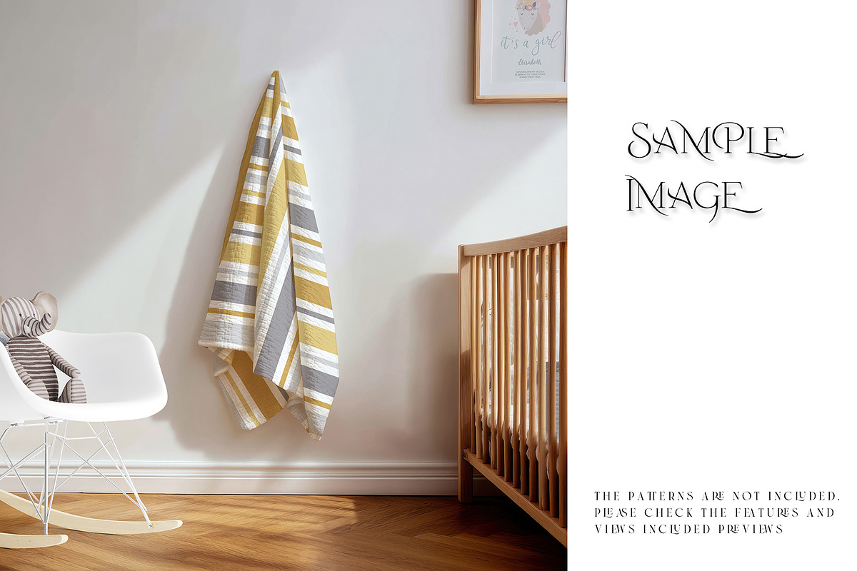 Baby Blankets PNG & PSD Mockups, a Product Mockup by mock-ups (Photo 8 of 18)