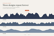 Mountain Silhouettes Vol. 2, an Object Graphic by Build Interactive (Thumbnail 3 of 9)