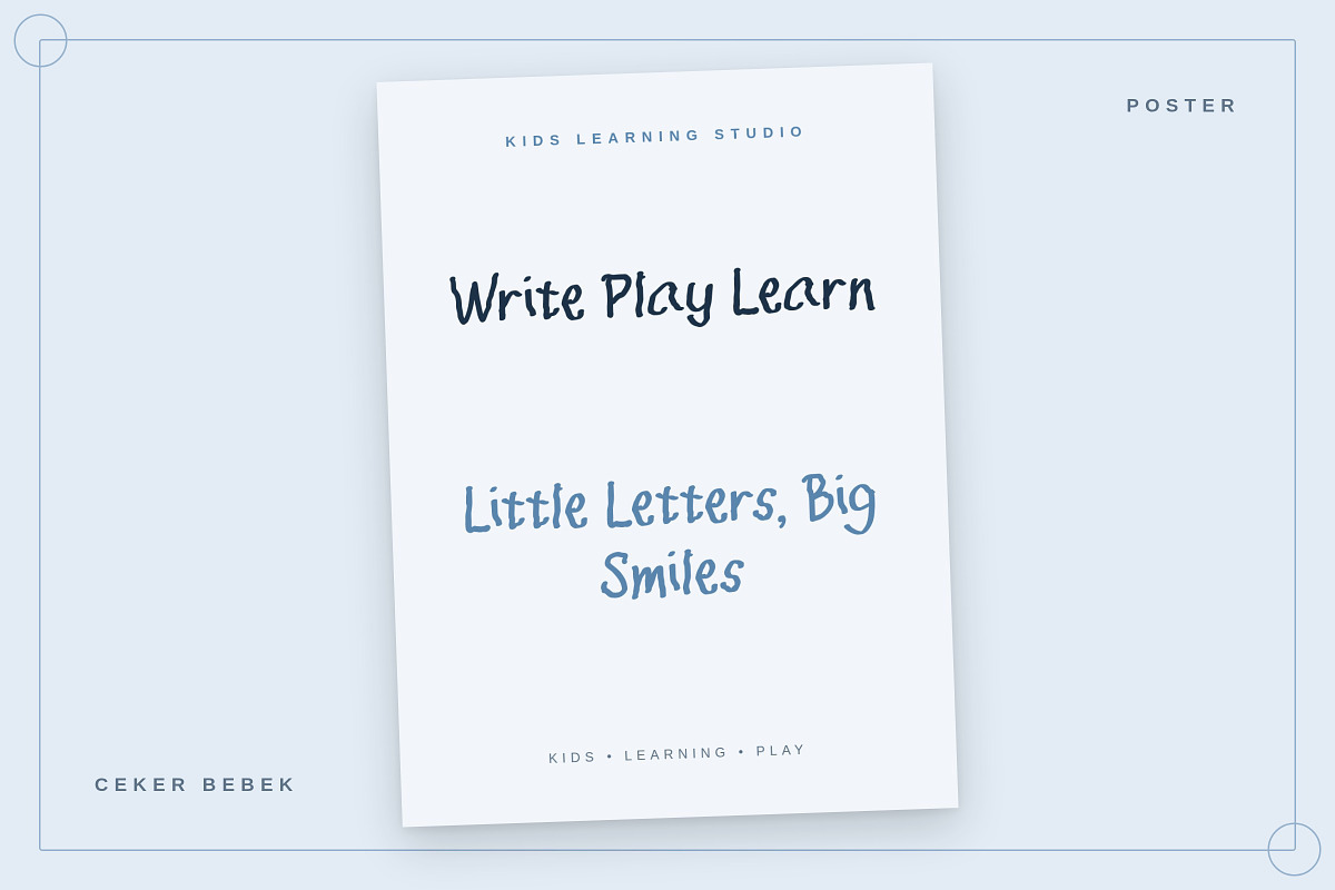 Ceker bebek – Playful Slab Typeface, a Slab Serif Font by Gookkis Studio (Photo 9 of 17)