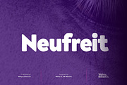 Neufreit | Soft Type Family, a Sans Serif Font by Wahyu & Sani Co. (Thumbnail 1 of 10)