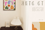Retro Flower Autumn Poster Bundle, an Illustration by Laras Wonderland (Thumbnail 2 of 12)