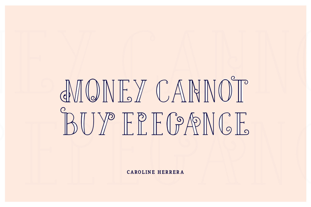 Bravo Sir Font Family preview 3