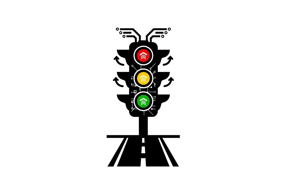 Modern Traffic Light Silhouette, a Graphic by musafir_fashion (Photo 8 of 14)