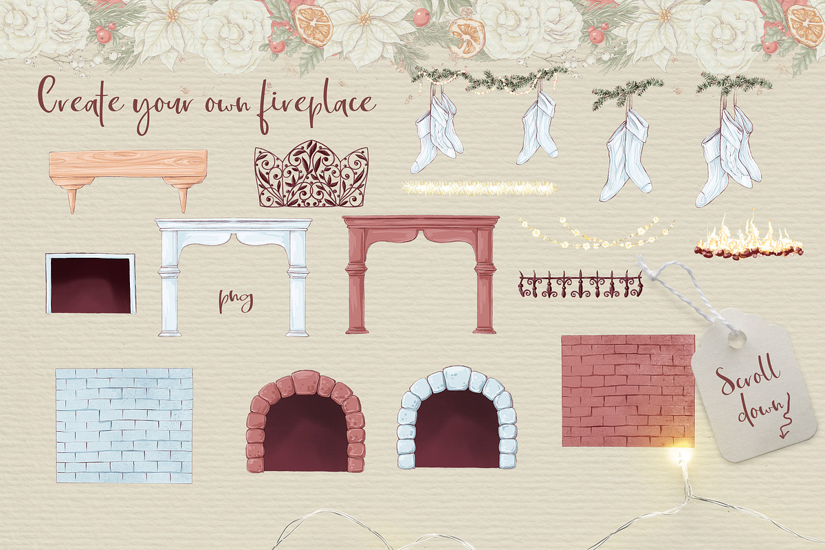 Creator Christmas at the Grandma, an Illustration by Yuliya Art (Photo 6 of 13)